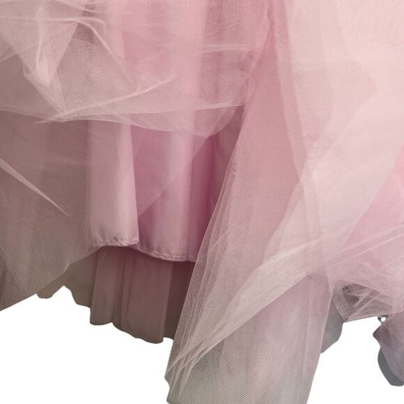 Pink Long Tutu Skirt - Picture 2 of 5